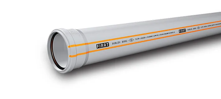 Dublex PVC Atık Su Boruları 125/1000 - Ğ