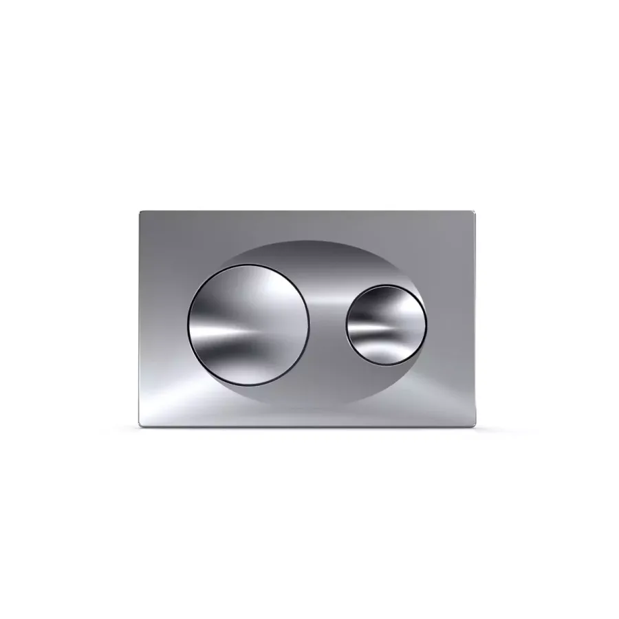 Yuvarlak Parlak Krom Panel - Metal Kaplama