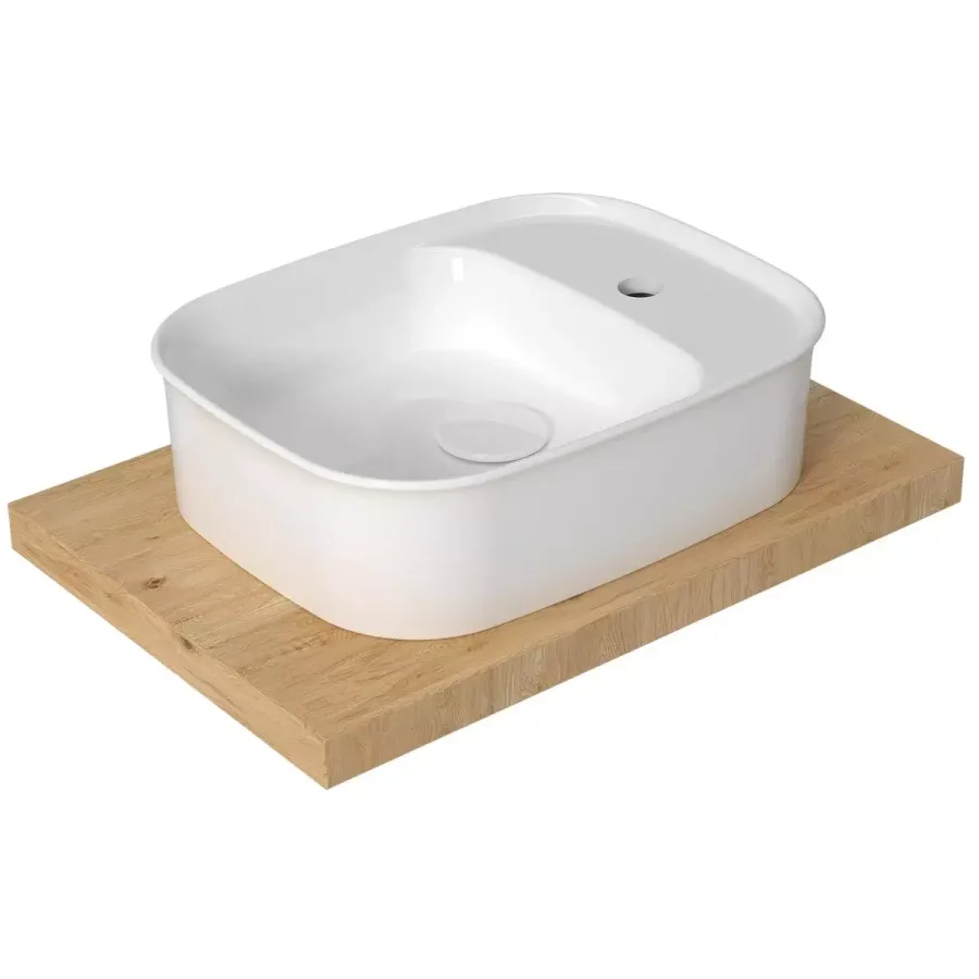 Nita Köşeli Tezgah Üstü Lavabo