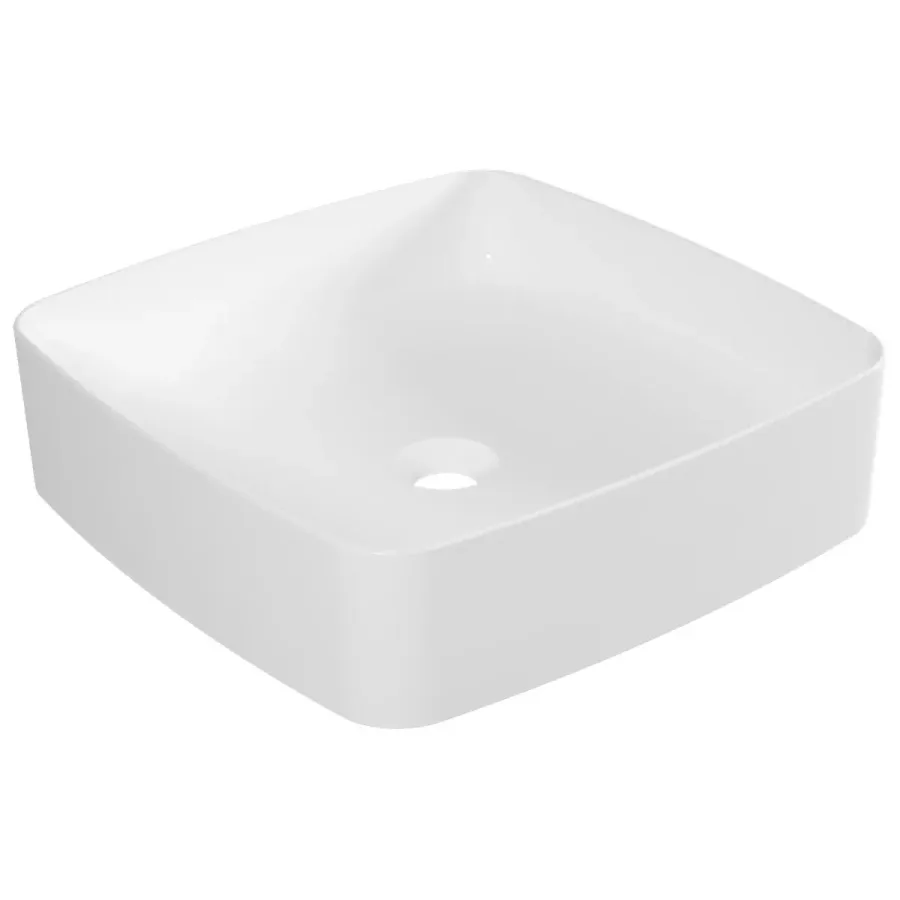 Slimline Tezgah Üstü Kare Lavabo