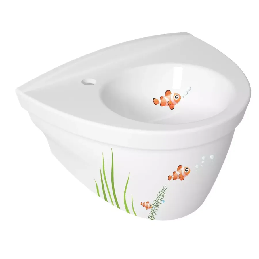 Paleimon Deniz Dekorlu Lavabo