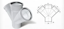 Dublex PVC Atık Su Boruları 200/6000