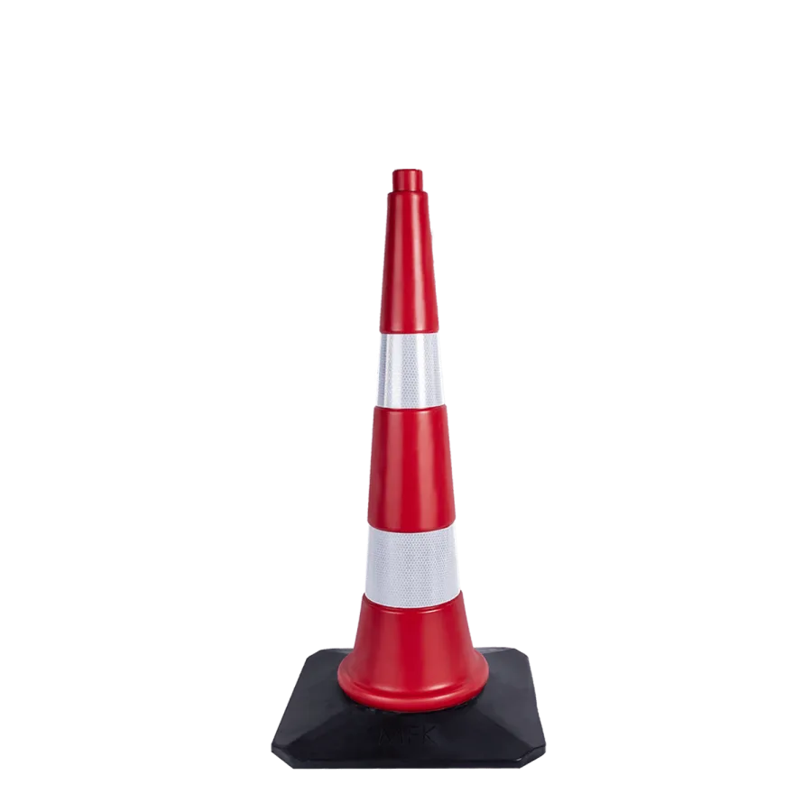 MFK 3575 TRAFİK VE REKLAM KONİSİ 75 CM (KAUÇUK TABANLI)