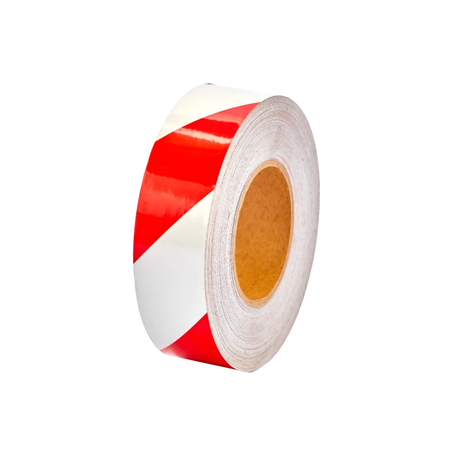 MFK 8401 KIRMIZI BEYAZ REFLEKTİF BANT (5 CM)