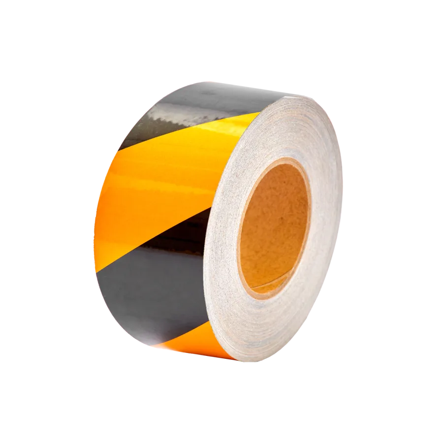 MFK 8404 SARI SİYAH REFLEKTİF BANT (10 CM)