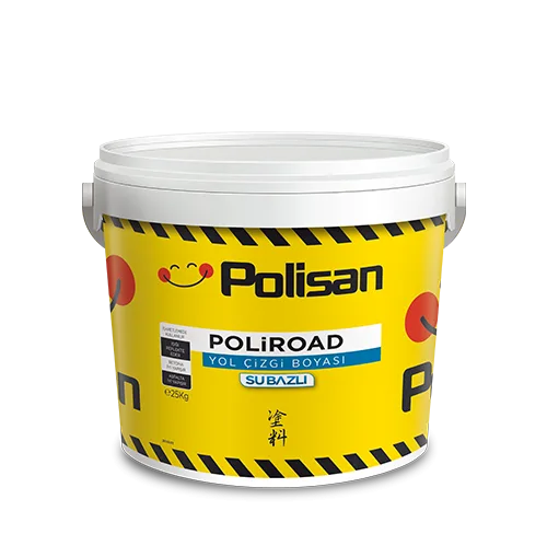 Poliroad Yol Çizgi Boyası Su Bazlı