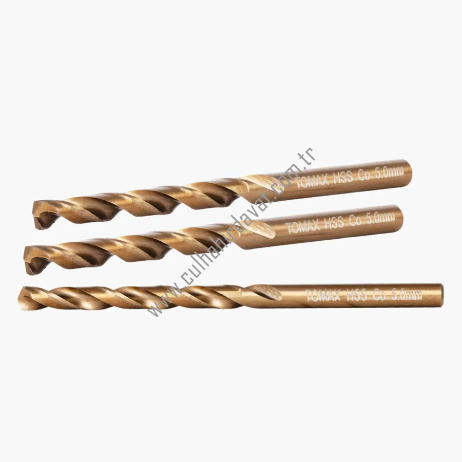 Tomax Cobalt %5 DIN 338 HSS Matkap Ucu