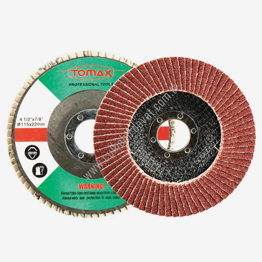 Tomax Flap Disk Zımpara 115 mm