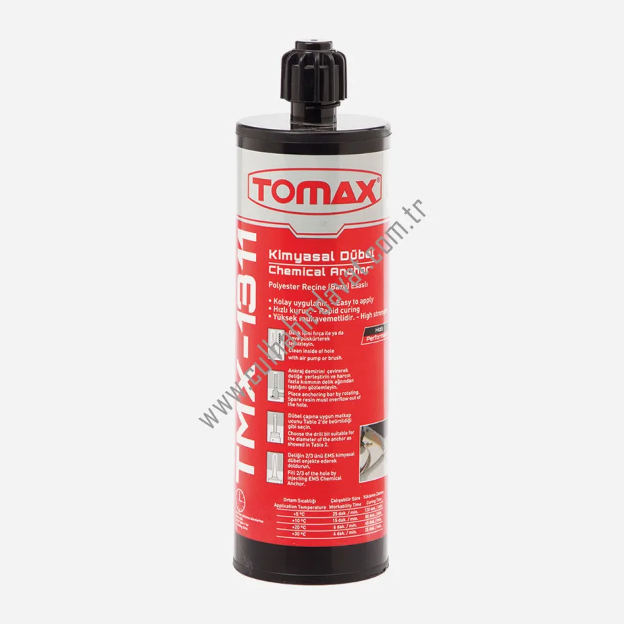 Tomax Kimyasal Dübel 410 ml