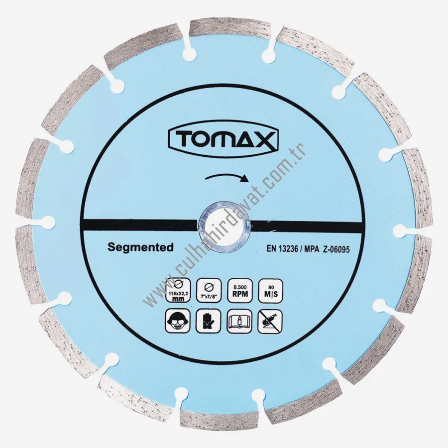 Tomax Segmentli Elmas – Beton Kesici