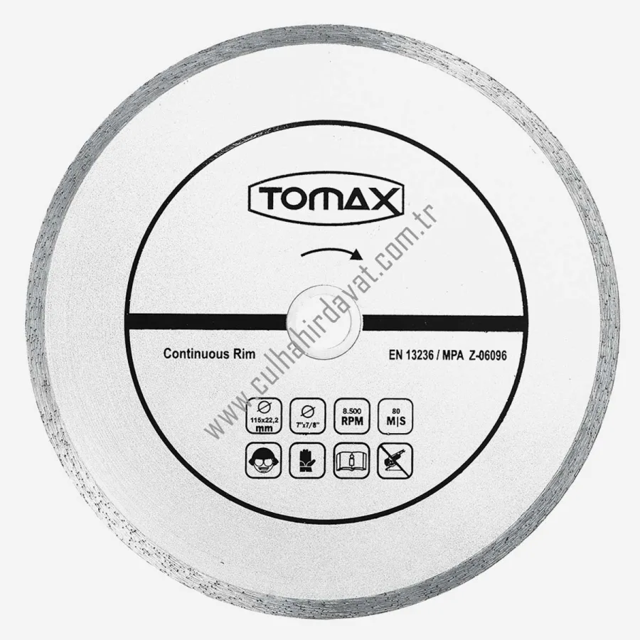 Tomax Sürekli Elmas – Fayans Kesici